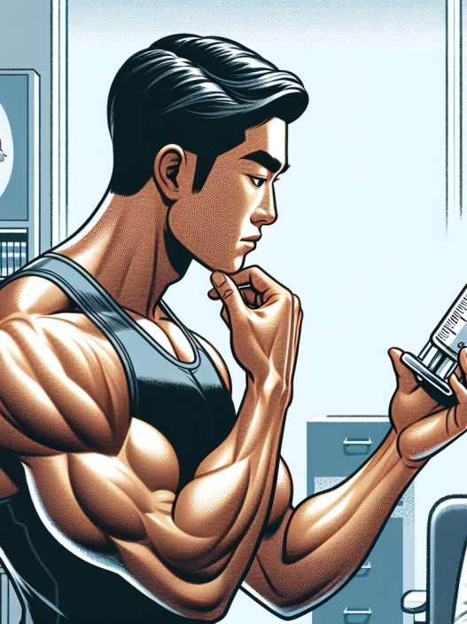 Enhancing muscle growth in athletes through primobolan (metenolone) injection