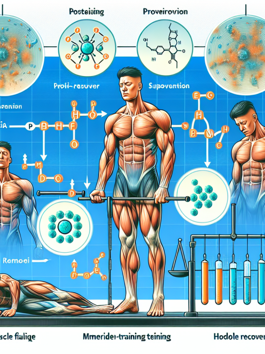 Impact of proviron on muscle recovery post-training
