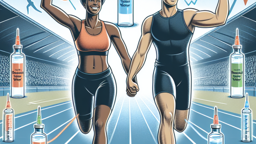 Positive effects of bactericidal water injections on athletic performance