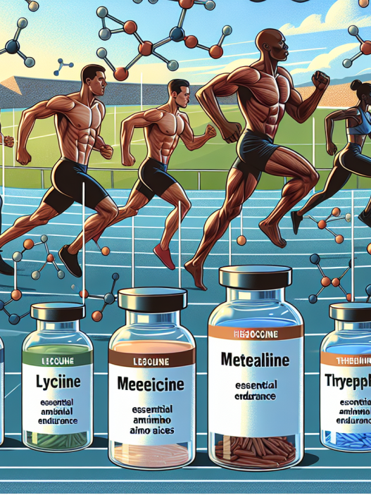 Essential amino acids for physical endurance