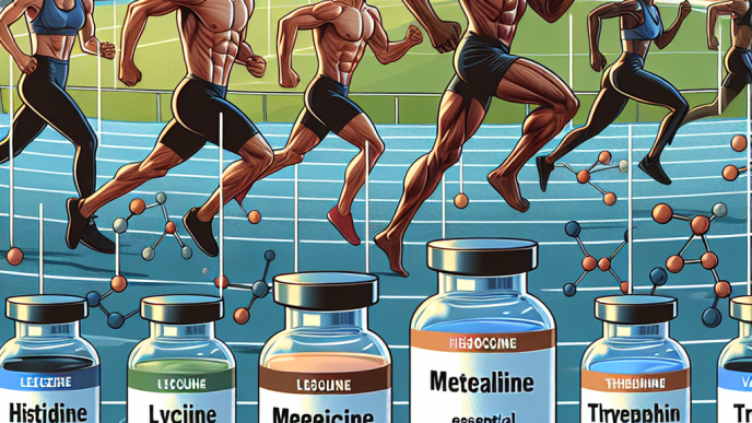 Essential amino acids for physical endurance