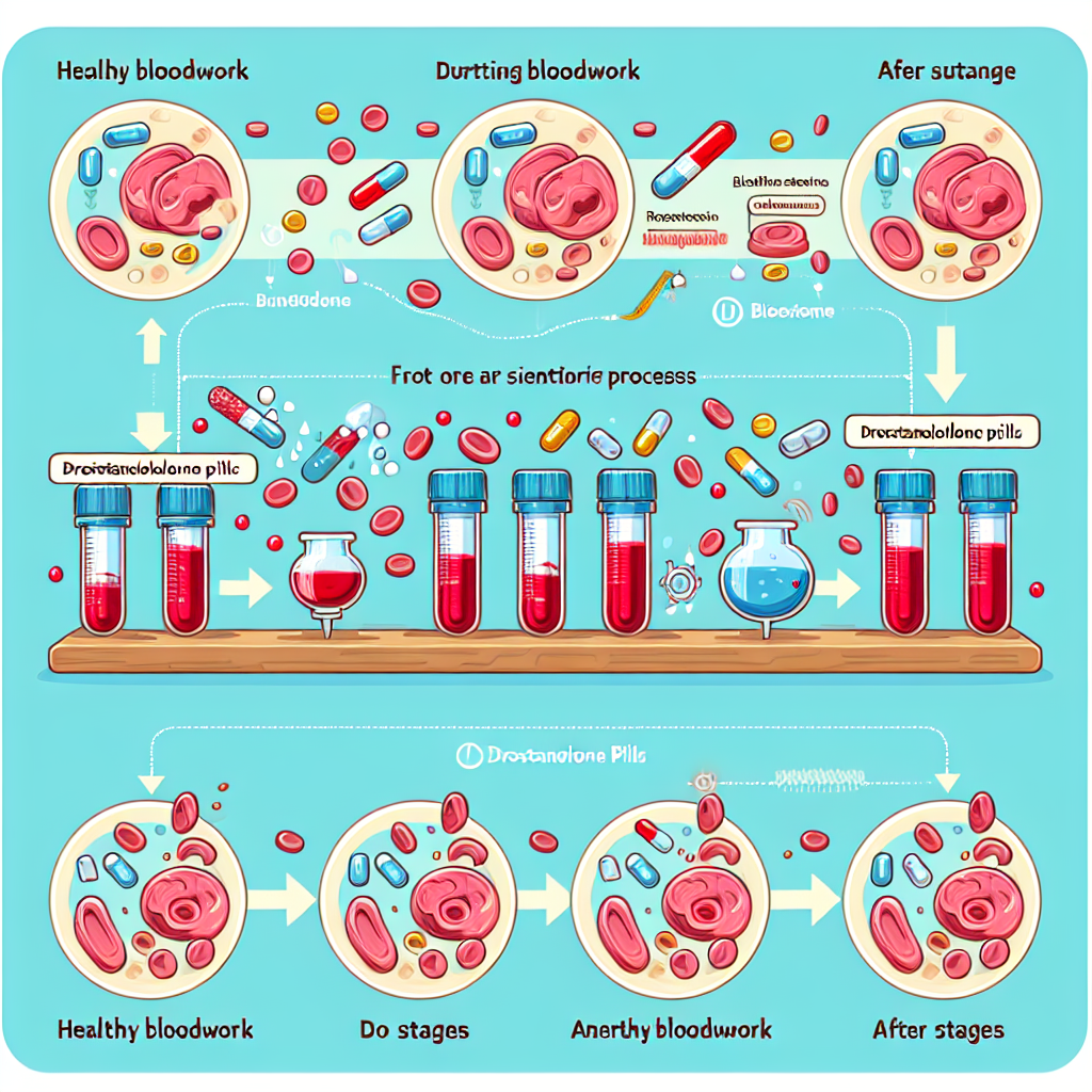 Bloodwork before, during, and after drostanolone pillole