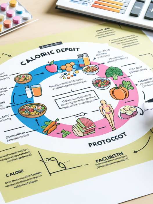 Caloric deficit protocol with tamoxifene