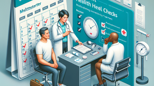 Frequency of health checks during methyltestosterone