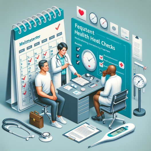 Frequency of health checks during methyltestosterone