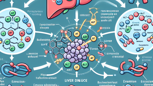 How tamoxifene affects liver enzymes (alt, ast)