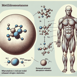 Nitrogen retention enhanced by metildrostanolone