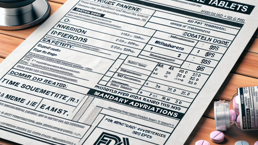 Prescription requirements for methandienone compresse