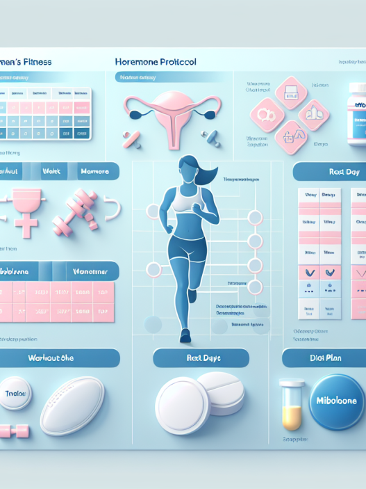 Women's cycle protocol for mibolerone