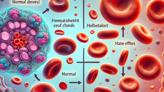 Hematocrit and red blood cell changes from trestolone