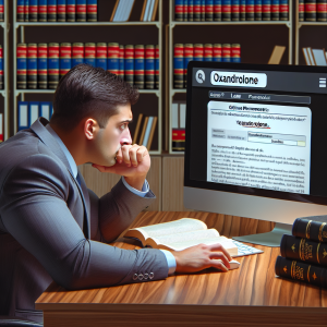 Purchasing oxandrolone online: legal risks