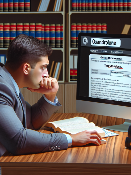 Purchasing oxandrolone online: legal risks