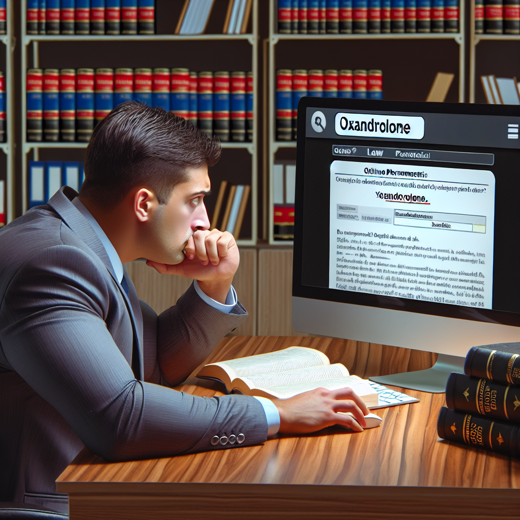 Purchasing oxandrolone online: legal risks