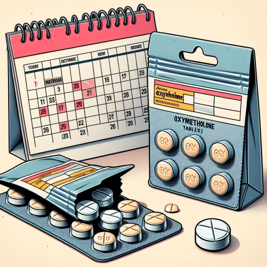 Switching doses mid-cycle for oxymetholone compresse