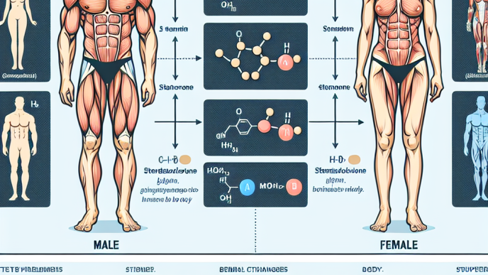 Gender differences in response to stenbolone