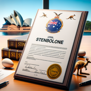 Legal status of stenbolone in australia
